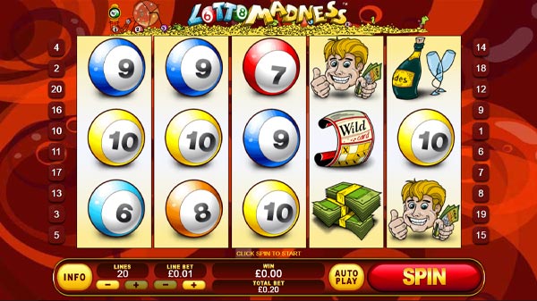 Lotto Madness Online Slot